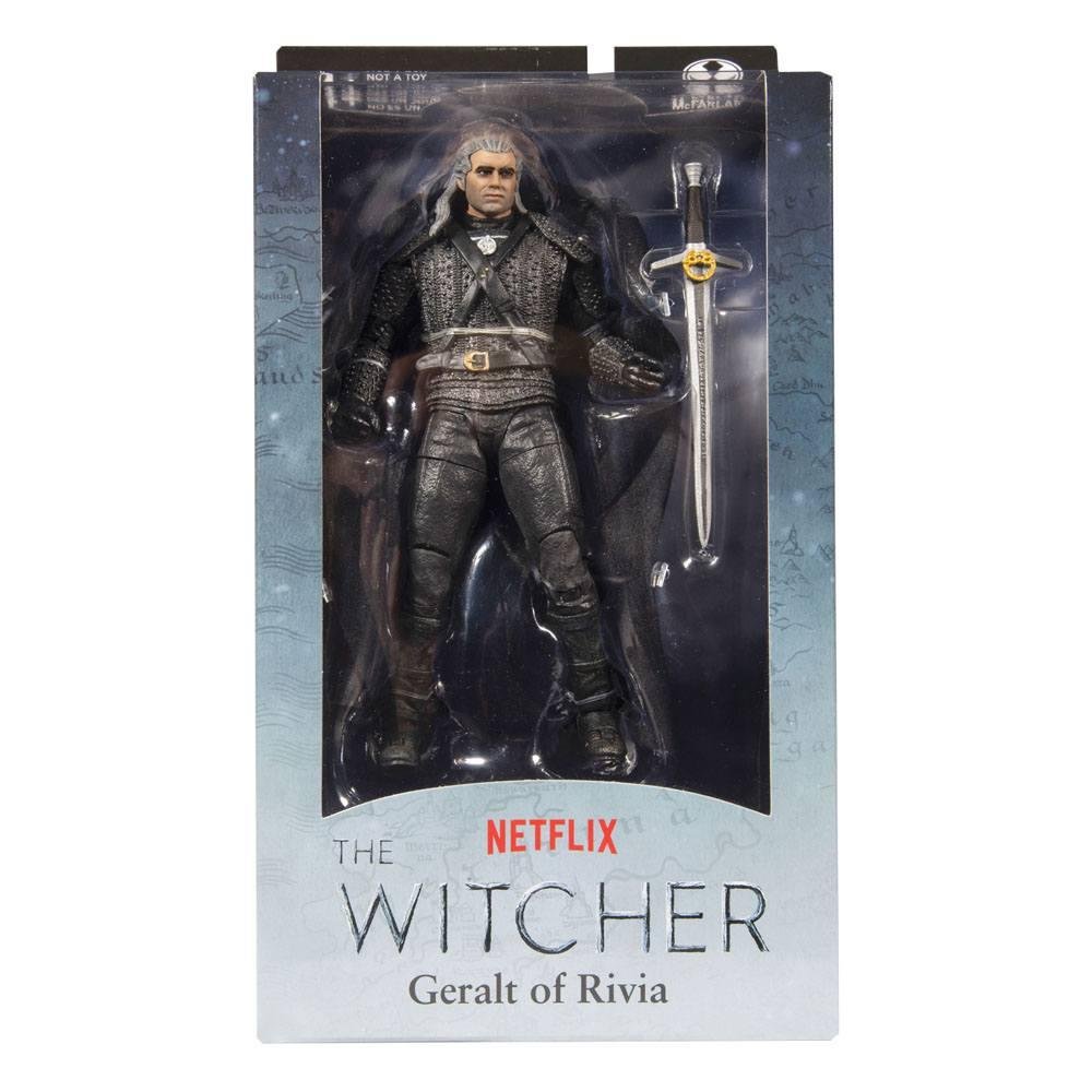 The Witcher – Geralt of Rivia Φιγούρα Δράσης (18cm)
