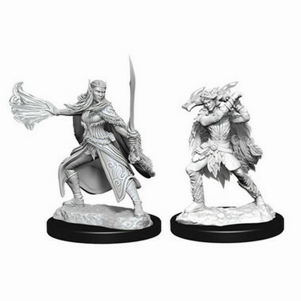 D&D Nolzur’s Marvelous Miniatures – Winter Eladrin & Spring Eladrin