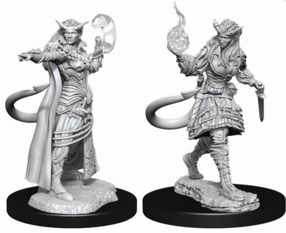 D&D Nolzur’s Marvelous Μινιατούρες – 2x Tiefling Female Sorcerer