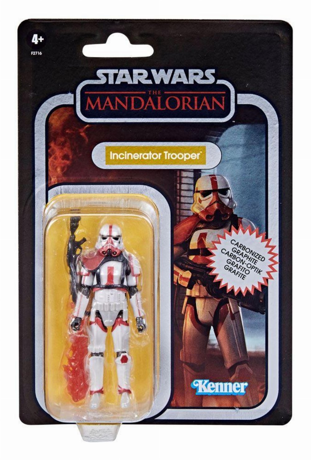 Star Wars: Vintage Collection – Incinerator Trooper (Carbonized) Φιγούρα Δράσης (10cm)