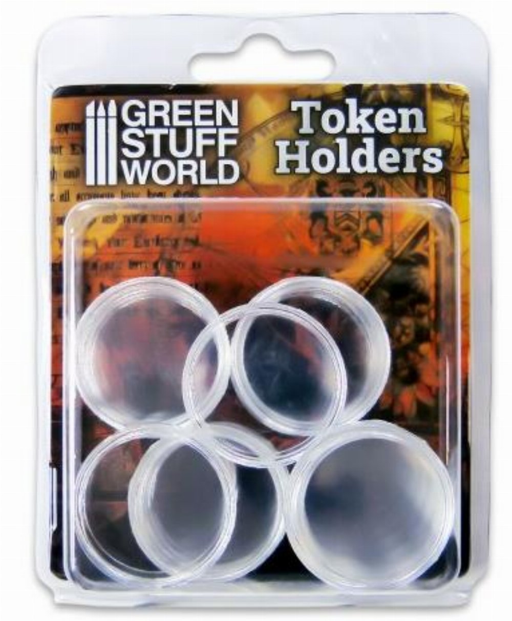 Green Stuff World – 16x Token Holders (30mm)
