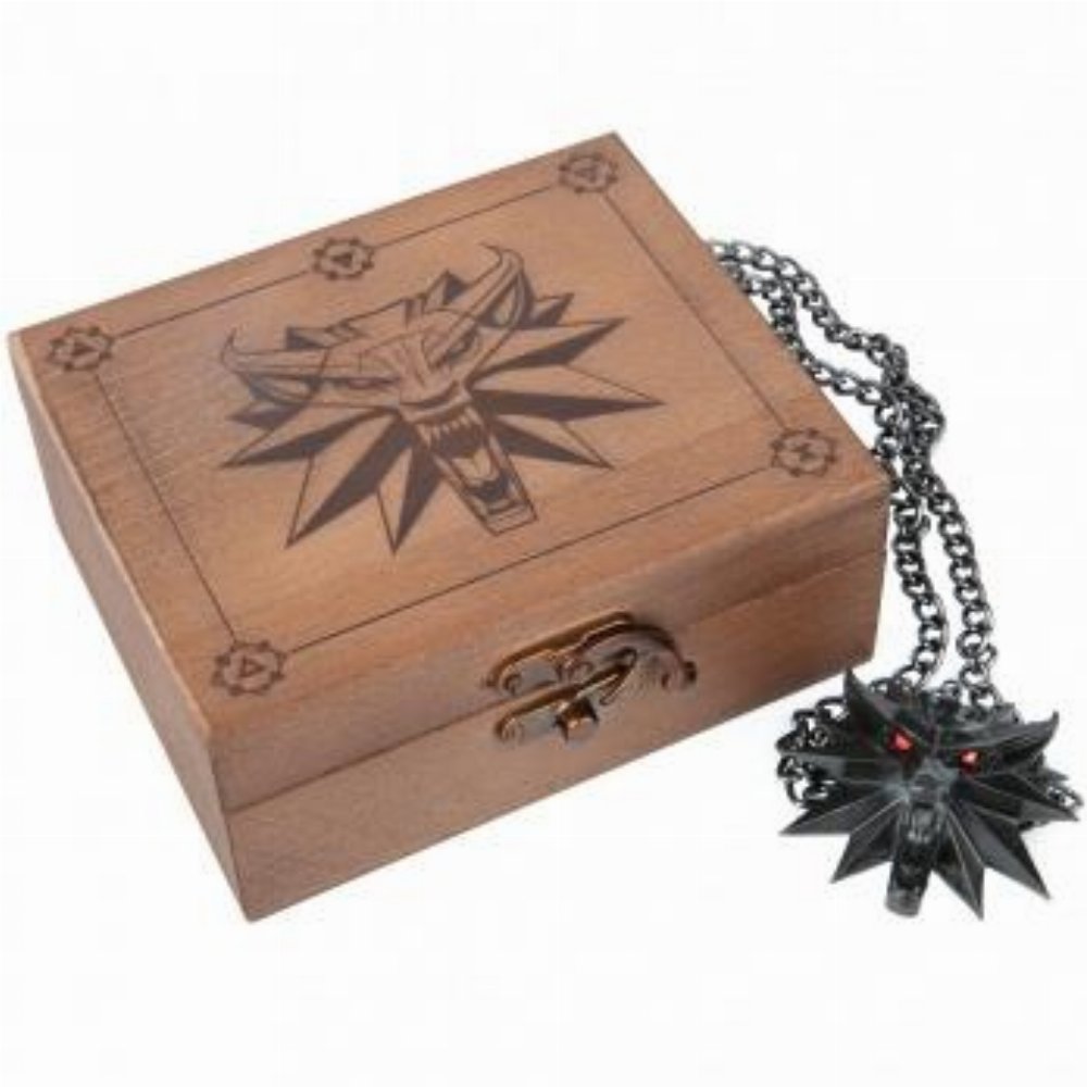 Κρεμαστό The Witcher 3: Wild Hunt – Medallion and Chain with LED Eyes