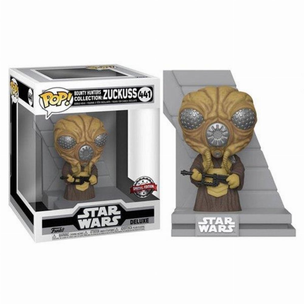 Φιγούρα Funko POP! Star Wars: Bounty Hunters Collection – Zuckuss #441 (Exclusive)