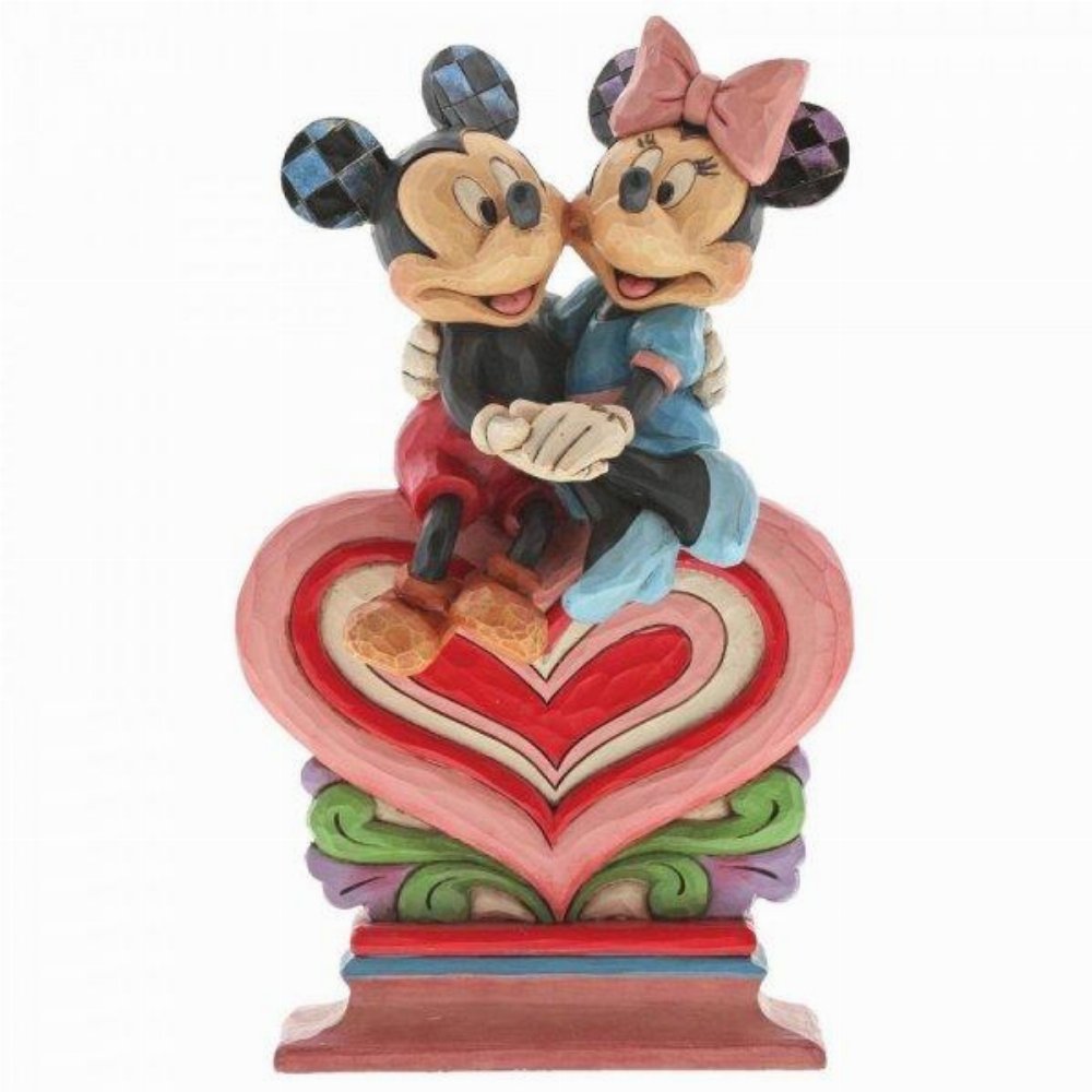 Mickey Mouse and Minnie Mouse: Enesco – Heart to Heart Φιγούρα Αγαλματίδιο (22cm)