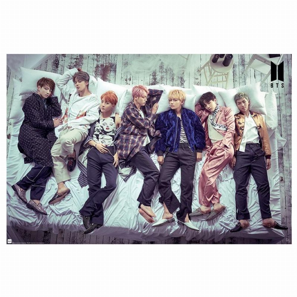 BTS – Group Bed Poster (61x92cm)