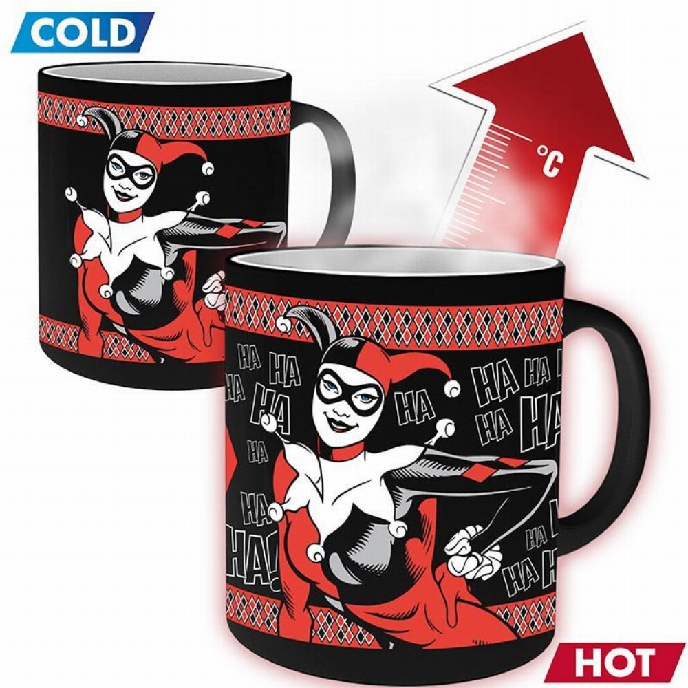 Κεραμική Κούπα DC Comics – Harley Quinn Psychotic Heat Change Mug