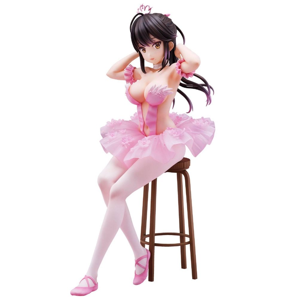 Φιγούρα Original Character – Anmi Illustration Flamingo Ballet Ponytail Girl Statue (24cm)