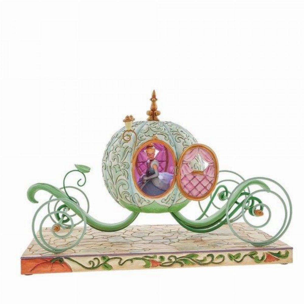 Enchanted Carriage: Enesco – Cinderella Carriage Φιγούρα Αγαλματίδιο (29cm)