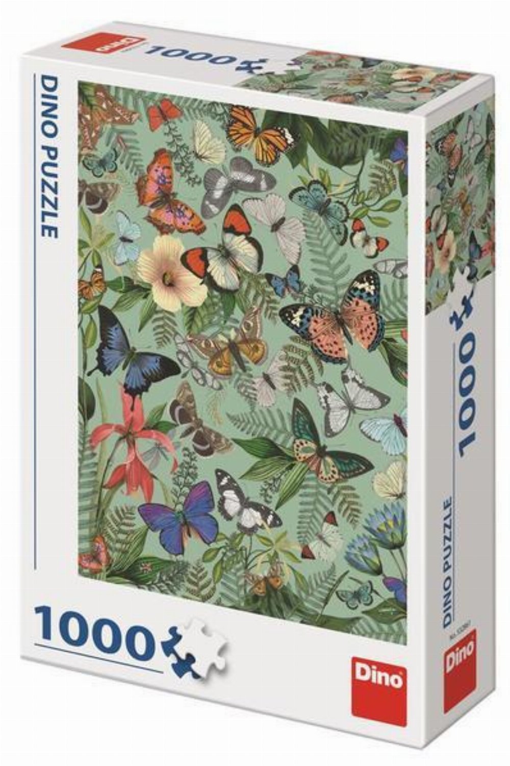 Puzzle 1000 pieces – Πεταλούδες Πολύχρωμες
