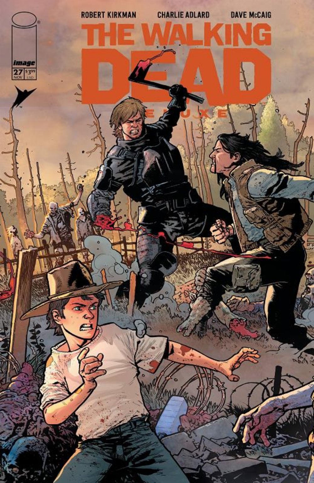 Τεύχος Κόμικ The Walking Dead Deluxe #27 Cover C