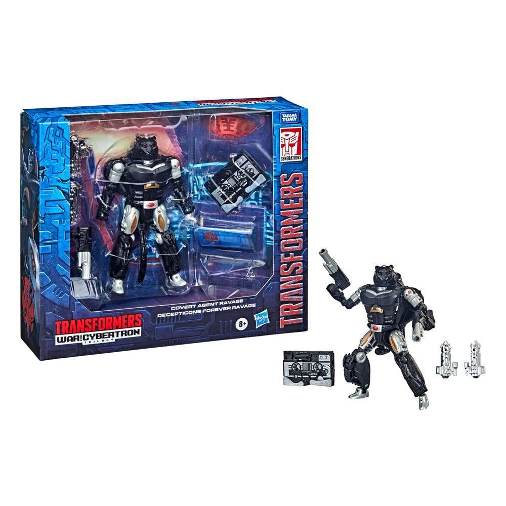 Transformers: Deluxe Class – Covert Agent Ravage & Decepticon Forever Ravage Φιγούρα Δράσης (SDCC 2021 Exclusive)