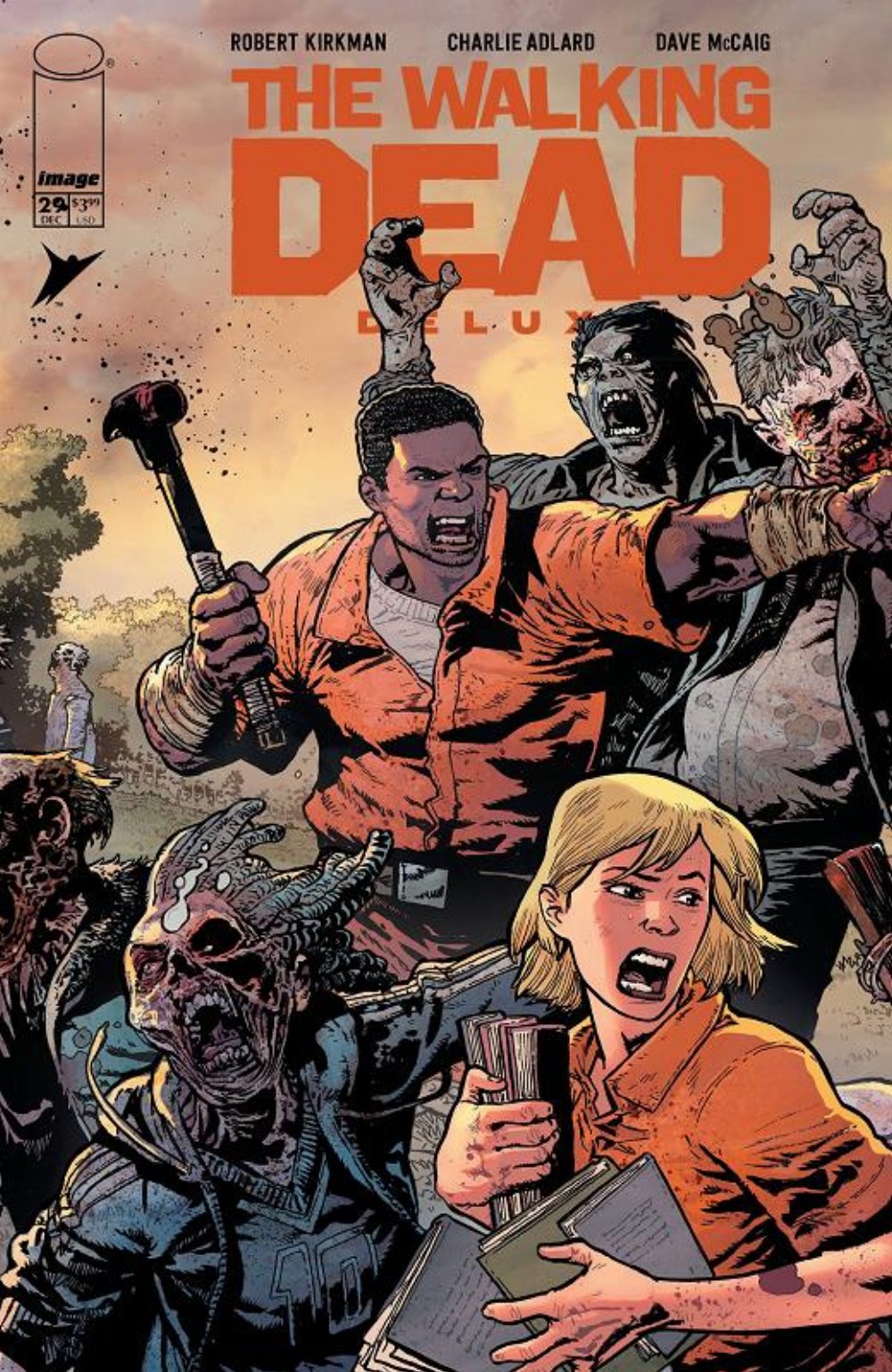 Τεύχος Κόμικ The Walking Dead Deluxe #29 Cover C
