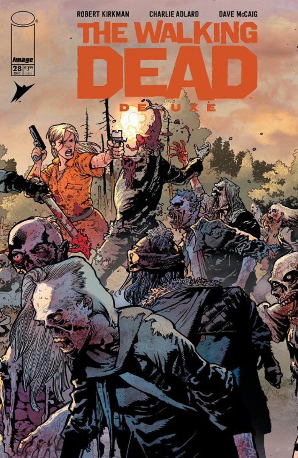 Τεύχος Κόμικ The Walking Dead Deluxe #28 Cover C