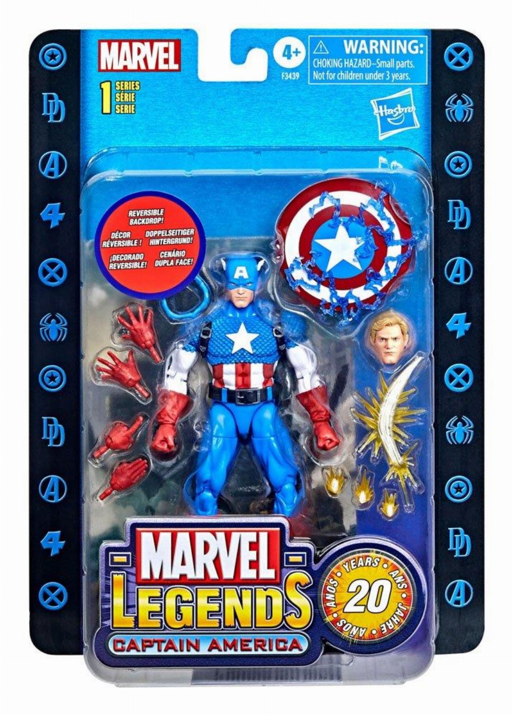 Φιγούρα Marvel Legends: 20th Anniversary – Captain America Action Figure (15cm)