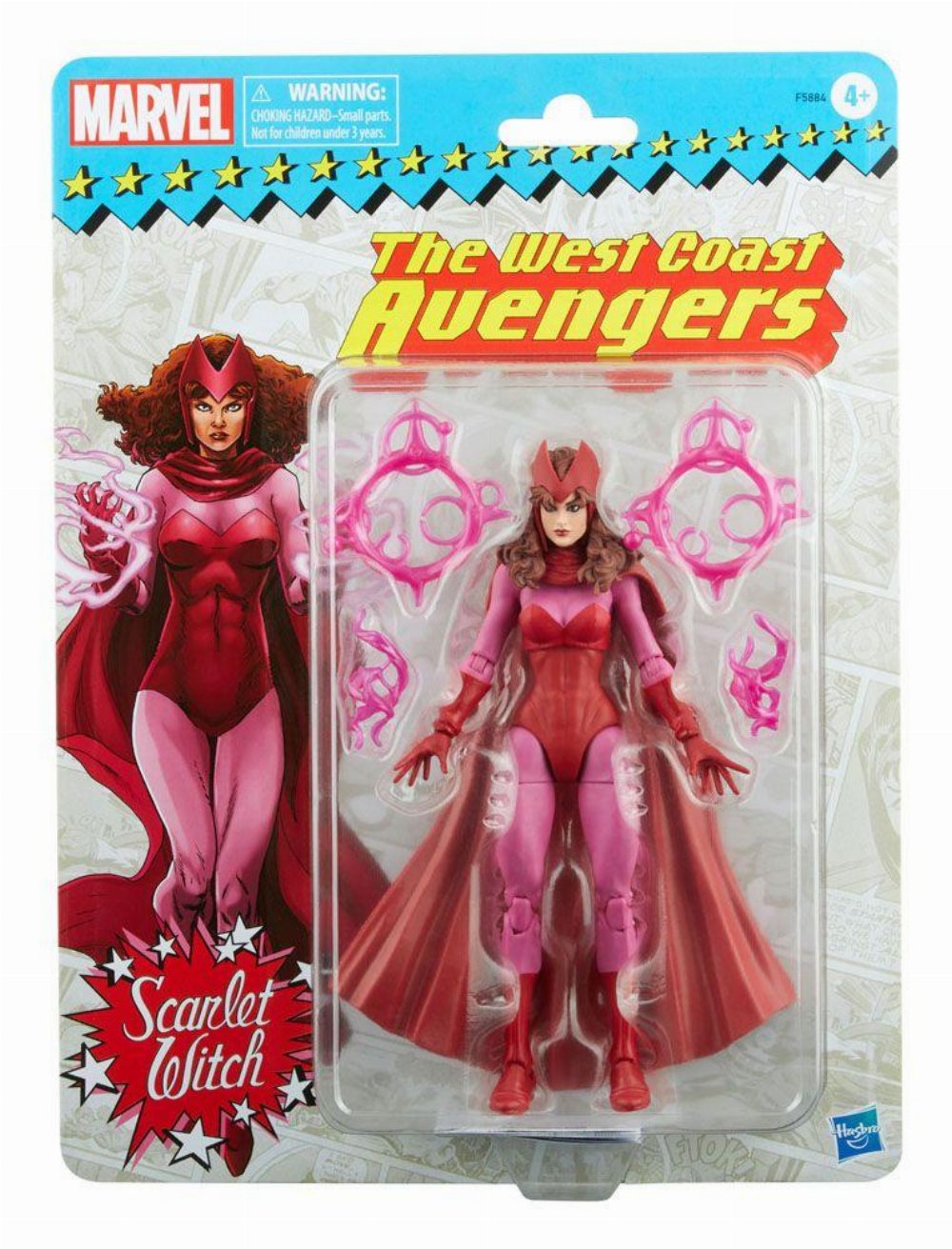 Φιγούρα Marvel Legends: Retro Collection – Scarlet Witch (West Coast Avengers) Φιγούρα Δράσης (15cm)
