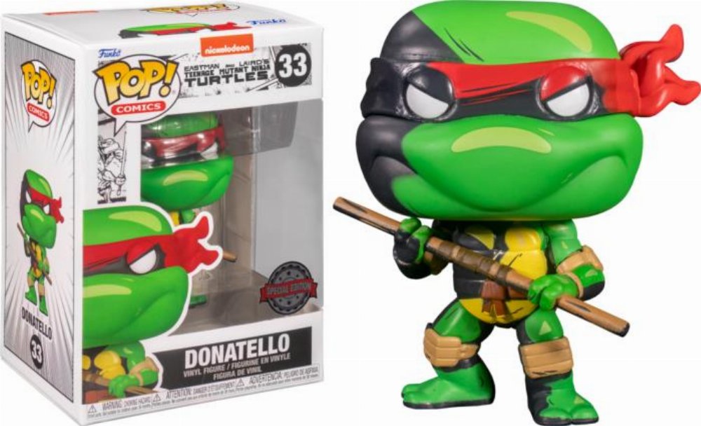 Φιγούρα Funko POP! Teenage Mutant Ninja Turtles – Donatello #33 (Exclusive)