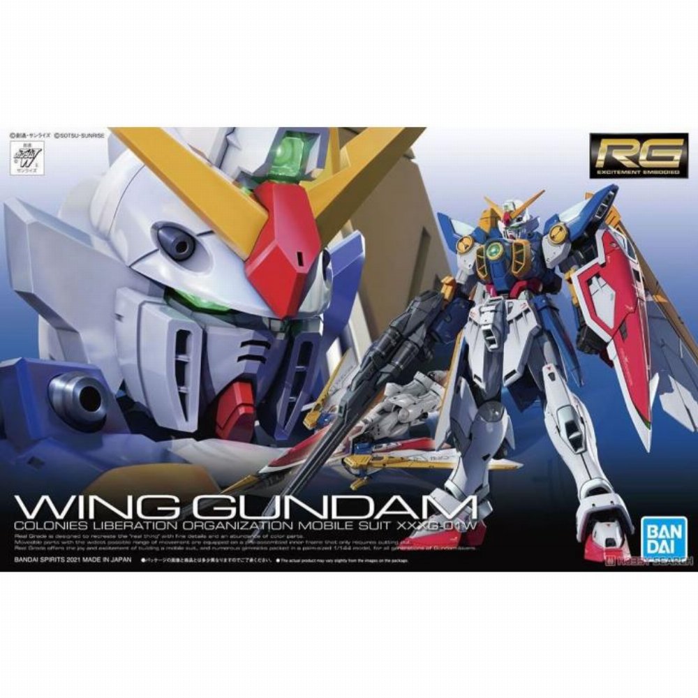 Mobile Suit Gundam – Real Grade Gunpla: Wing Gundam 1/144 Σετ Μοντελισμού