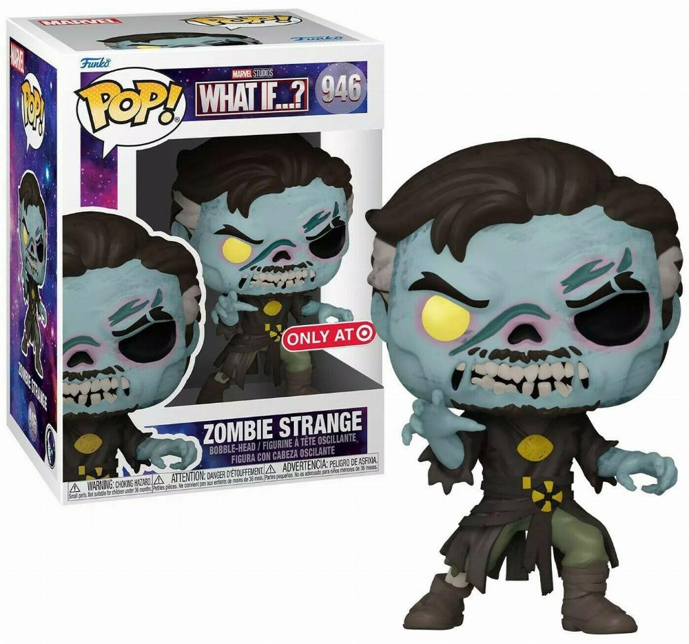 Φιγούρα Funko POP! Marvel: What If – Zombie Strange #946 (Exclusive)