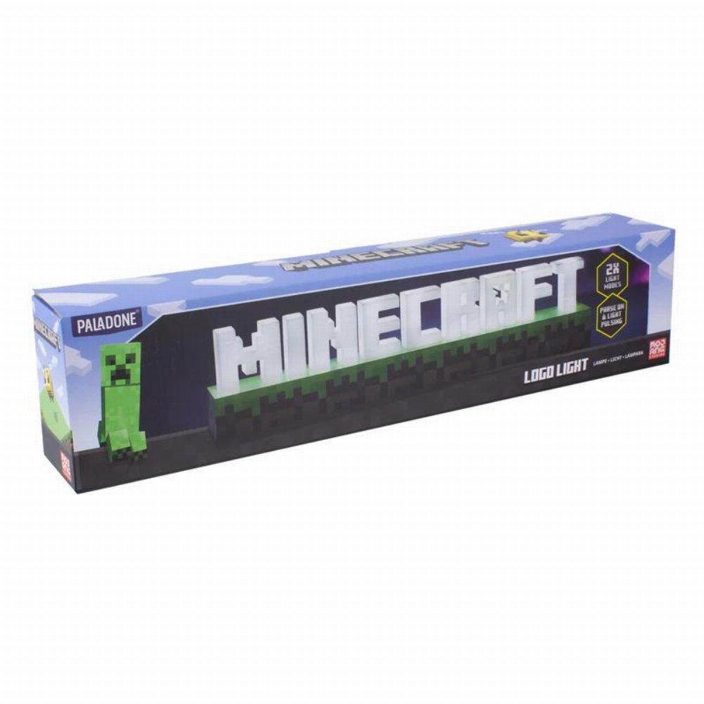Minecraft – Logo Φωτιστικό