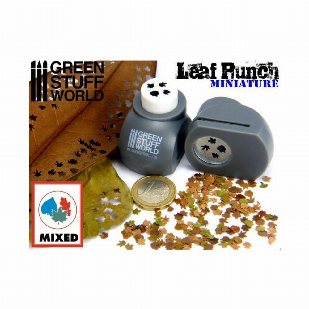 Green Stuff World – Grey Miniature Leaf Punch