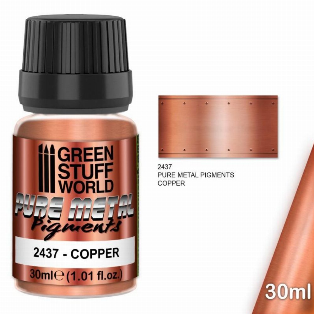 Green Stuff World Pure Metal Pigment – Copper Χρώμα Μοντελισμού (30ml)