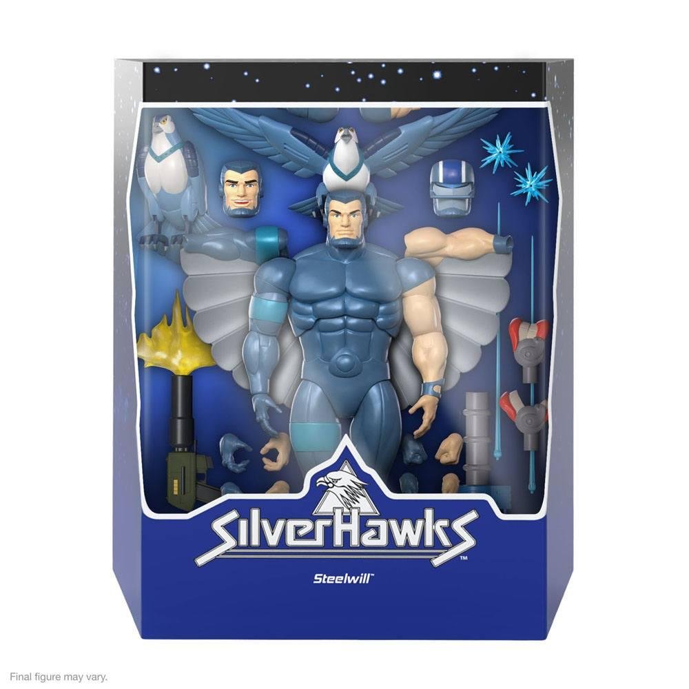 SilverHawks: Ultimates – Steelwill Φιγούρα Δράσης (18cm)