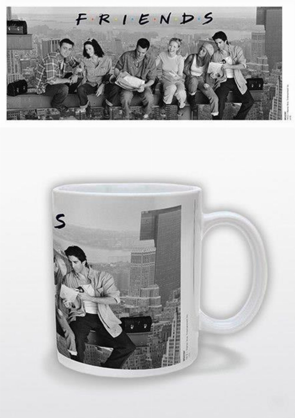 Κεραμική Κούπα Τα Φιλαράκια – Lunch On A Skyscraper Mug