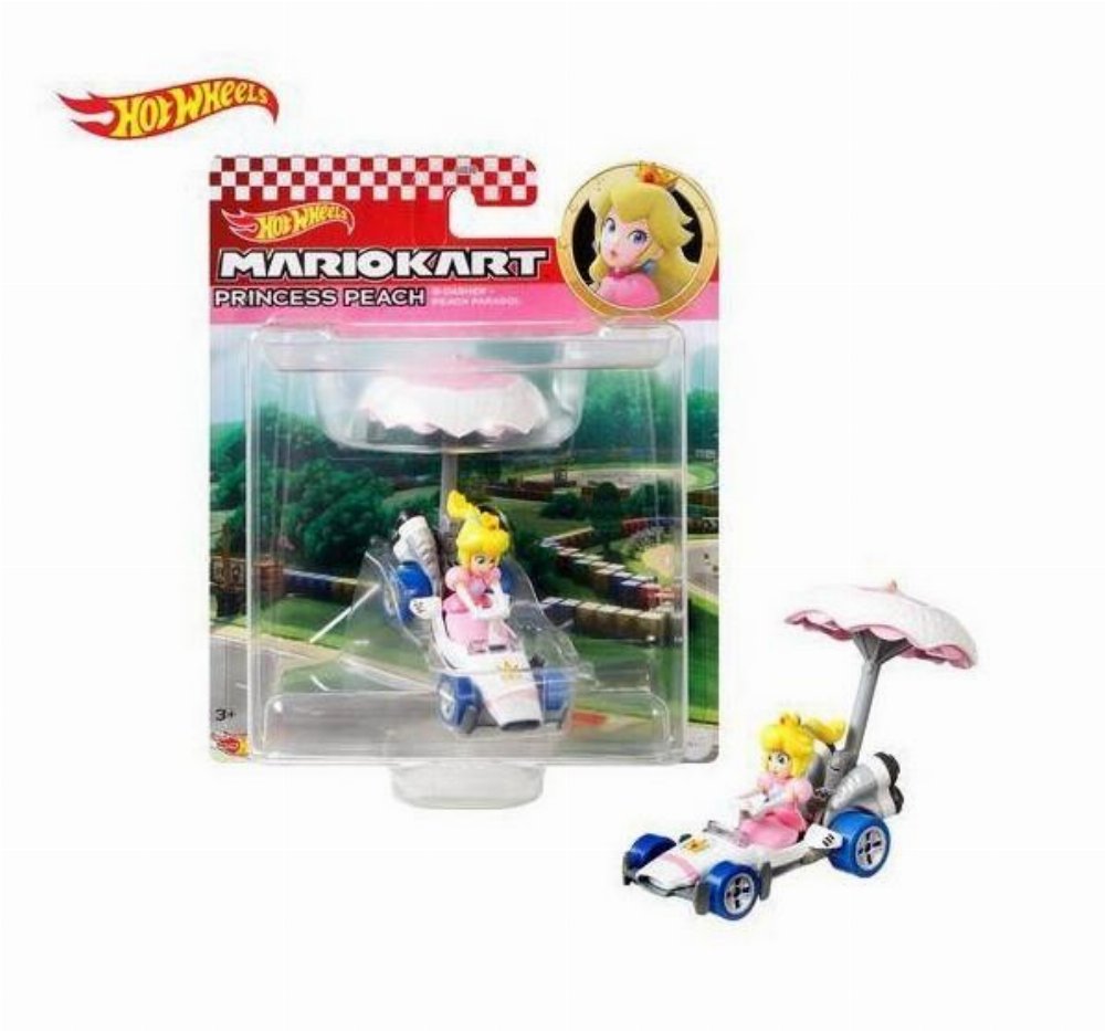 Hot Wheels – Mario Kart: Princess Peach με Ανεμόπτερο