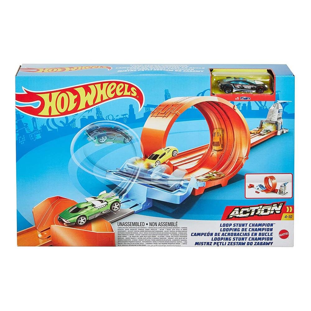 Hot Wheels – Αγωνιστική Πίστα: Loop Stunt Champion Track Set