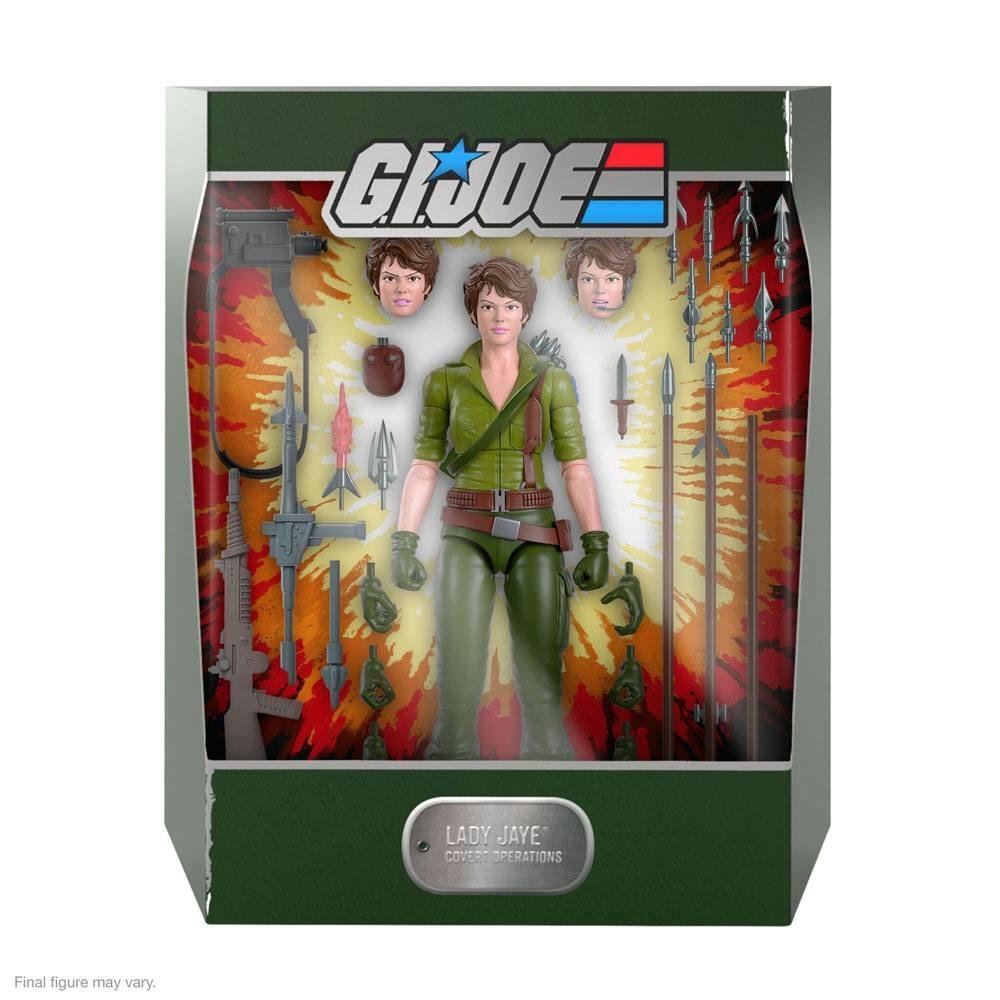 GI Joe: Ultimates – Lady Jaye Φιγούρα Δράσης (18cm)