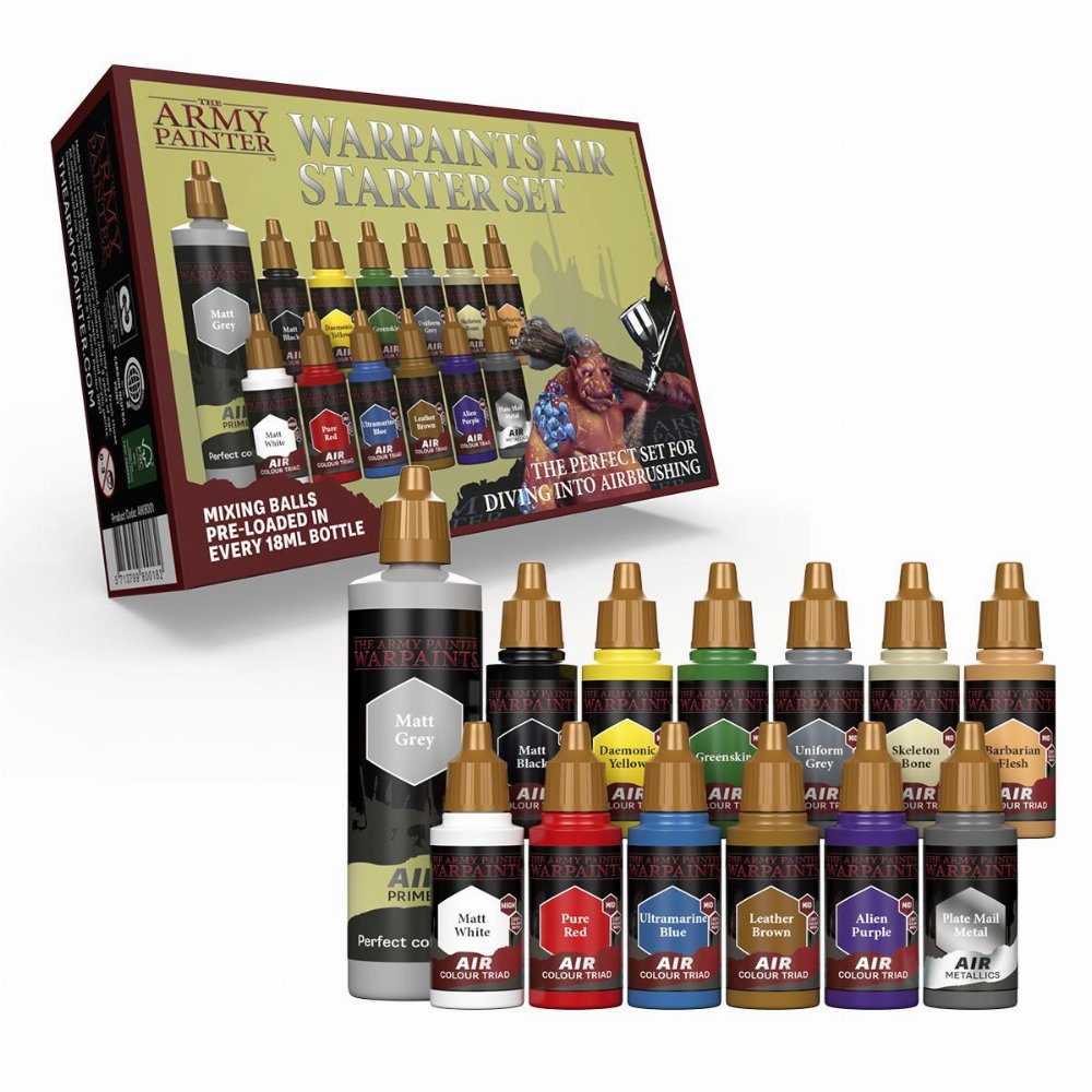 The Army Painter – Air Starter Set (13 Colours)