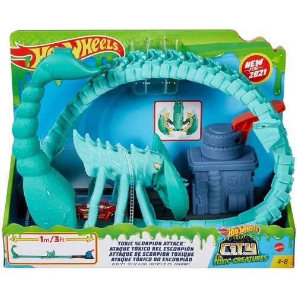 Hot Wheels – City vs Toxic Creatures: Toxic Scorpion Attack