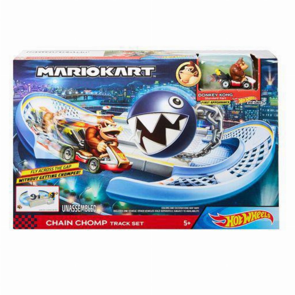 Hot Wheels – Αγωνιστική Πίστα: Mario Kart: Chain Chomp Track Set