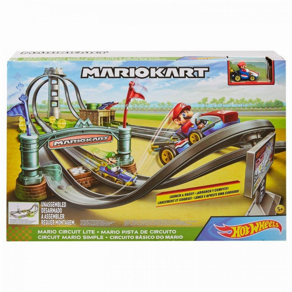 Hot Wheels – Mario Kart: Πίστα Ταχύτηρας με Εμπόδια