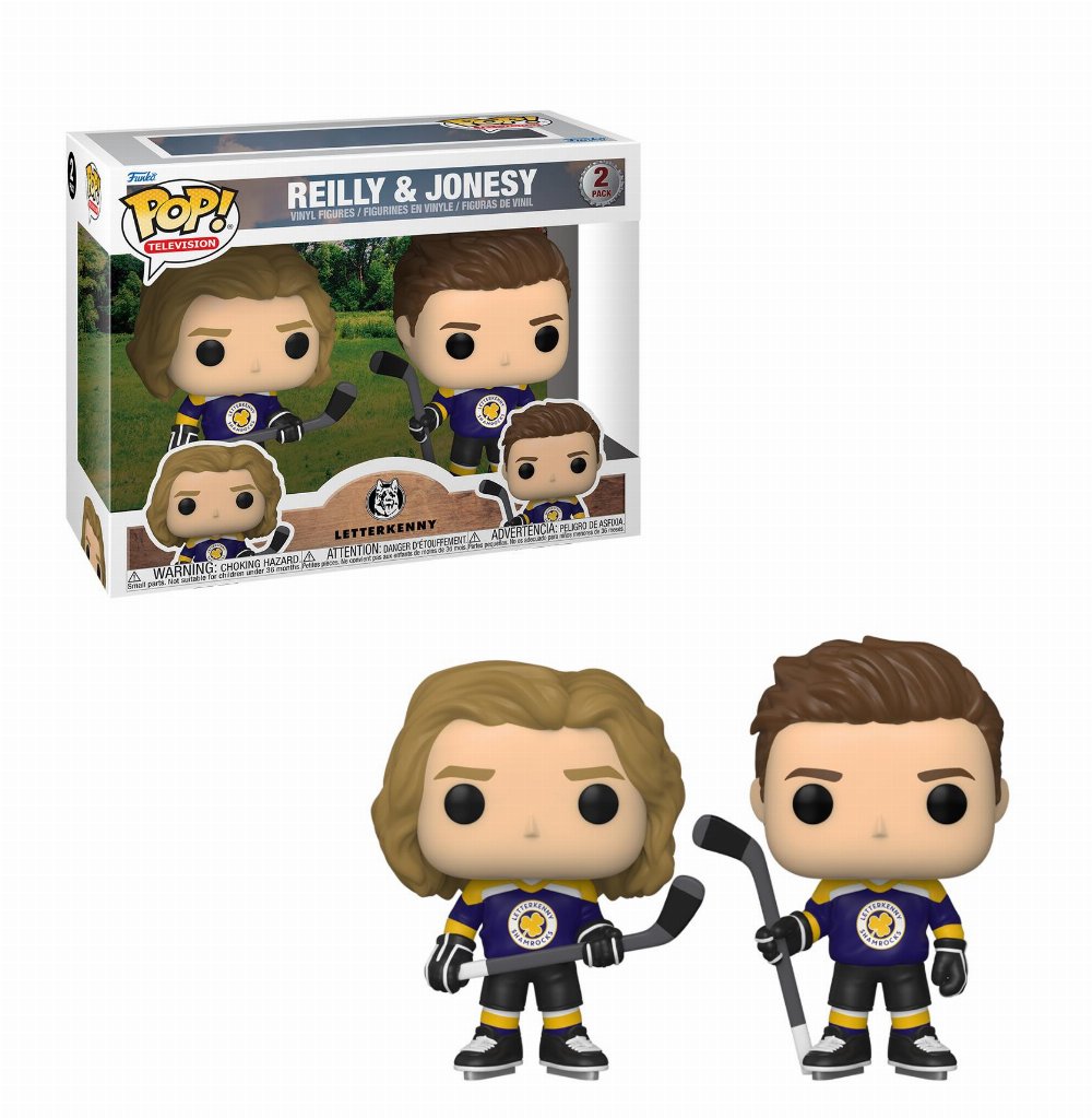 Φιγούρες Funko POP! Letterkenny – Reilly & Jonesy in Jerseys 2-Pack