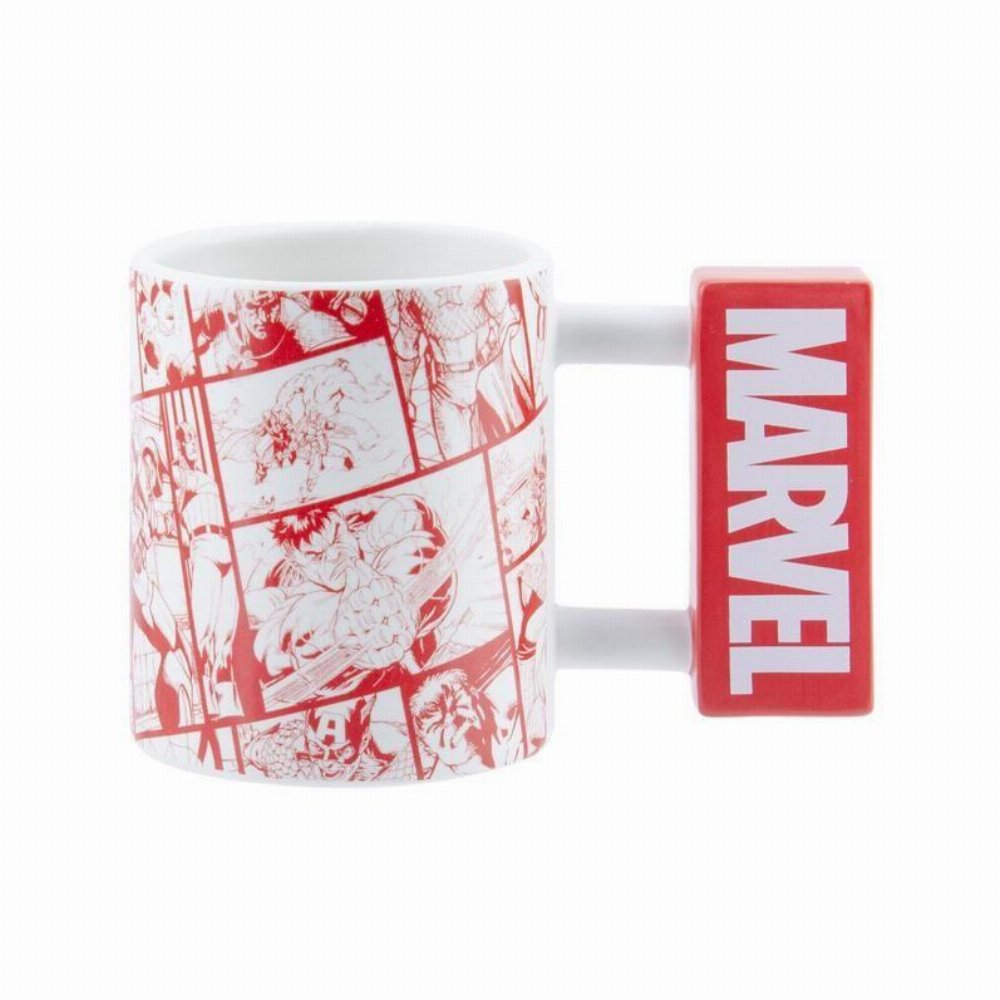 Κεραμική Κούπα Marvel – Logo Shaped 450ml