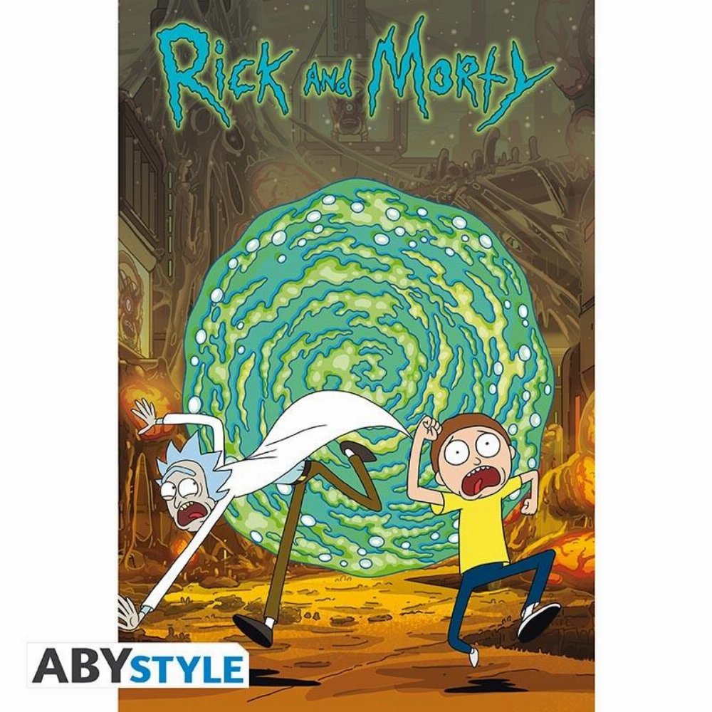 Αυθεντική Αφίσα Rick and Morty – Portal Poster (61x92cm)