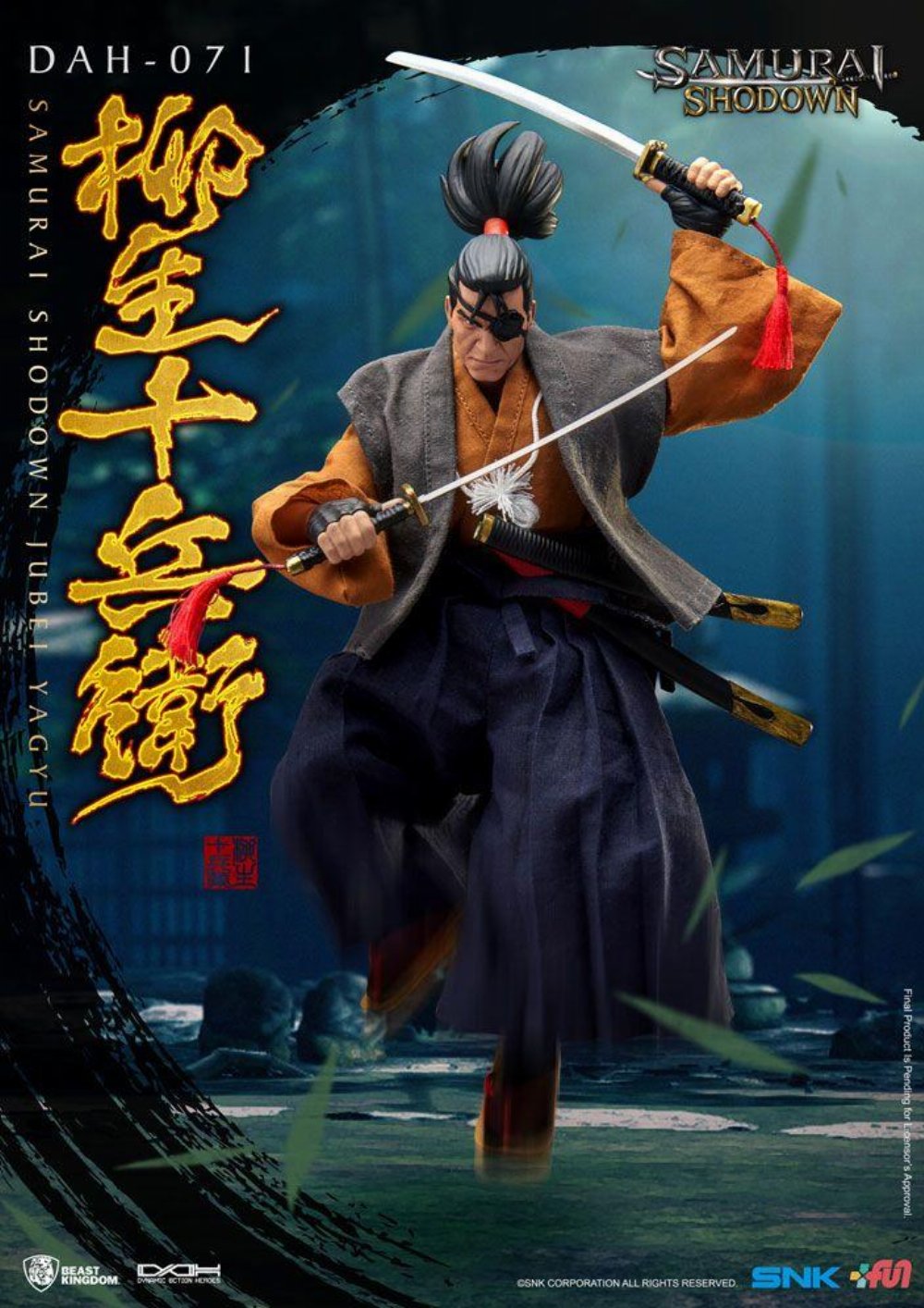 Φιγούρα Samurai Shodown – Jubei Yagyu Action Figure (21cm)