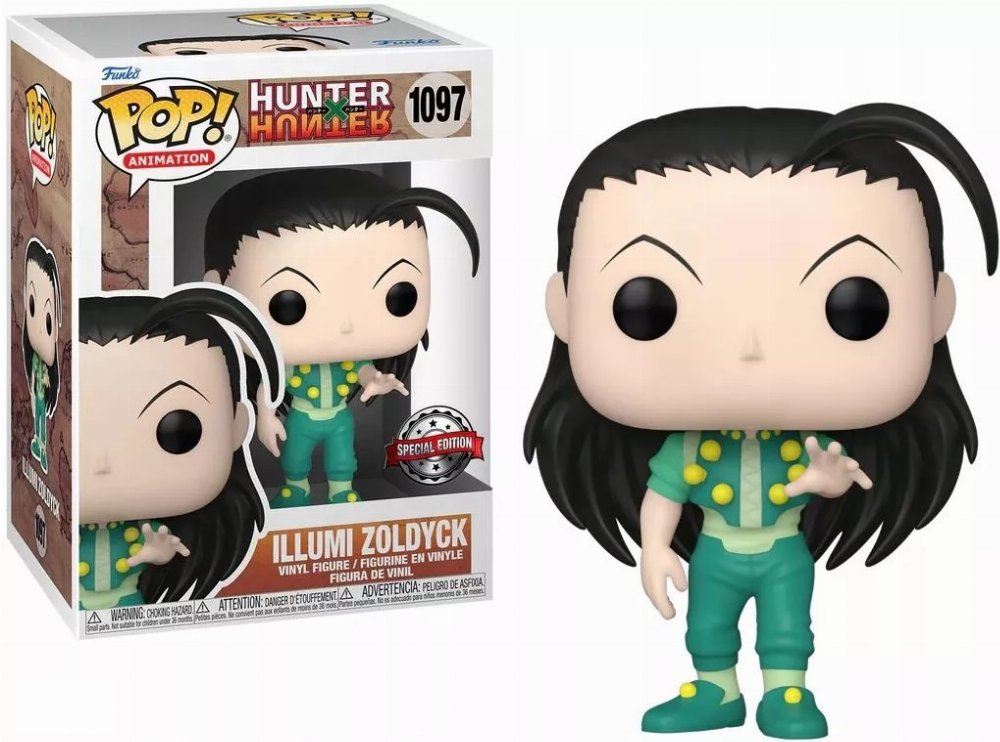 Φιγούρα Funko POP! Hunter X Hunter – Illumi Zoldyck #1097 (Exclusive)
