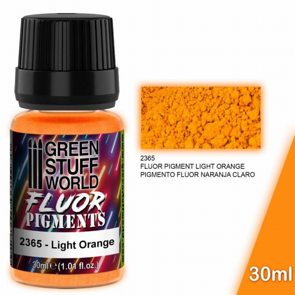 Green Stuff World Fluor Pigment – Light Orange Χρώμα Μοντελισμού (30ml)