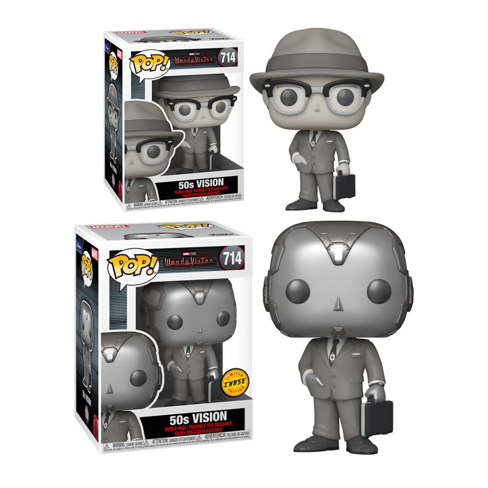 Φιγούρα Funko POP! Bundle of 2: Marvel: WandaVision – 50s Vision #714 & Chase