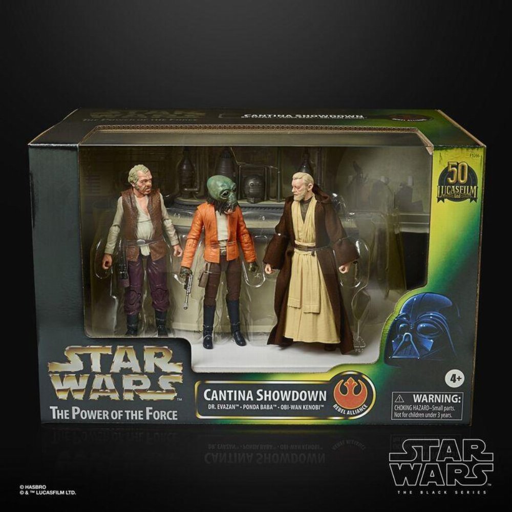 Φιγούρα Star Wars: Black Series – Cantina Showdown (Lucasfilm 50th Anniversary) 3-Pack Action Figures (15cm)