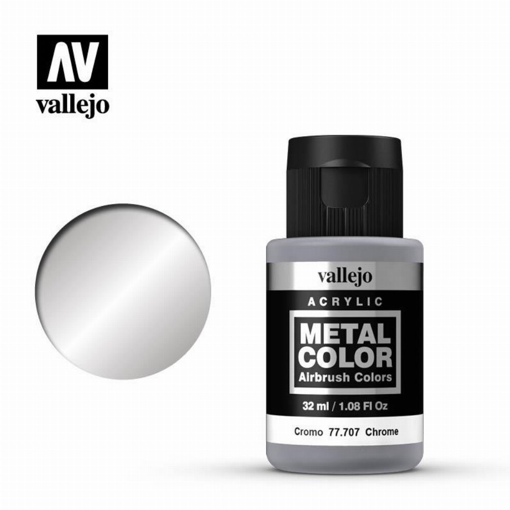 Vallejo Metal Air Color – Chrome Χρώμα Μοντελισμού (32ml)