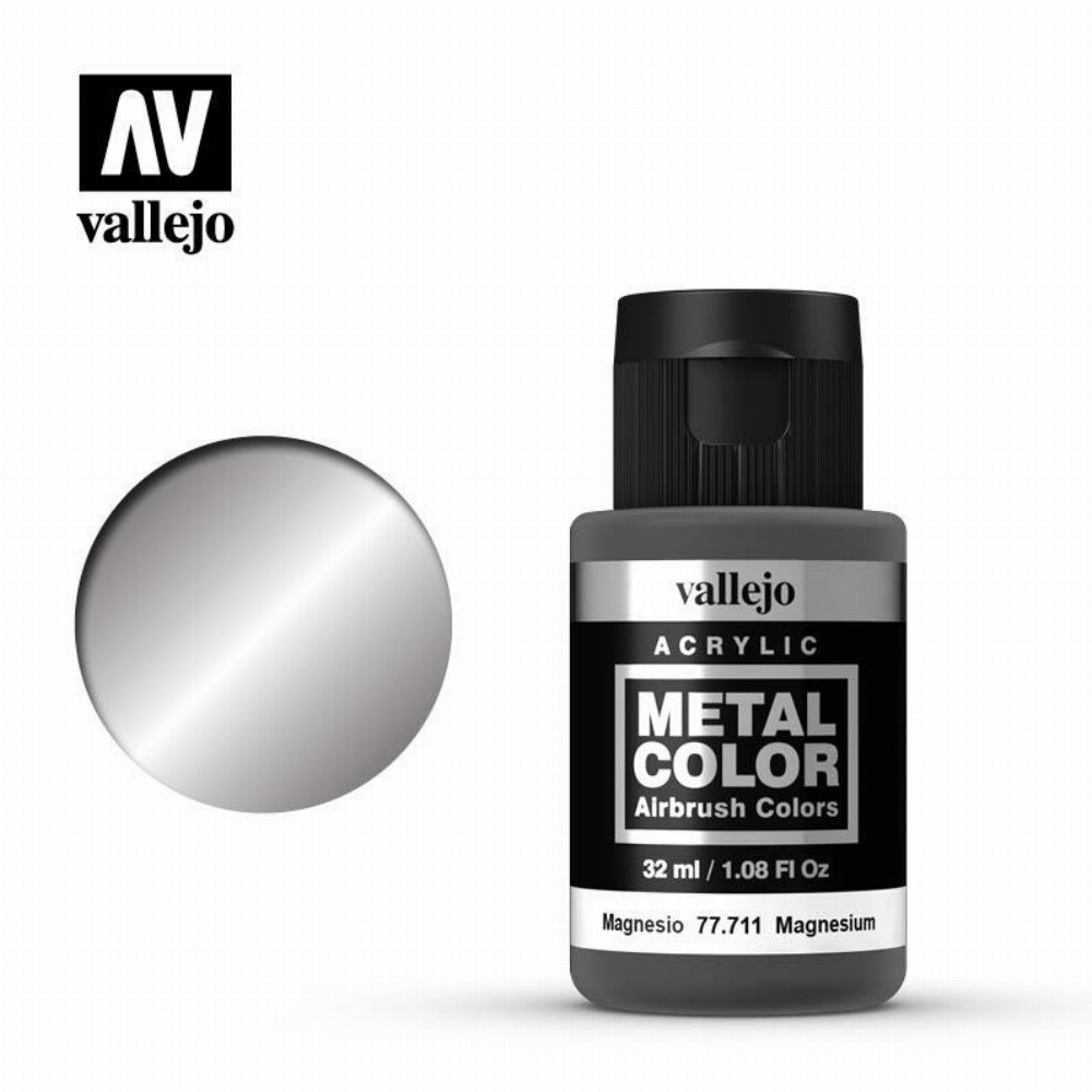Vallejo Metal Air Color – Magnesium Χρώμα Μοντελισμού (32ml)