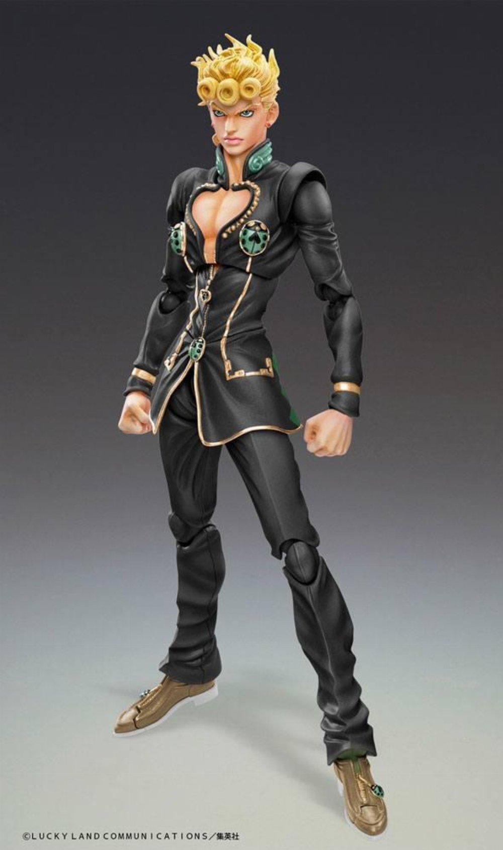 JoJo’s Bizarre Adventure Part5 – Chozokado (Giorno Giovanna Ver. Black) Φιγούρα Δράσης (15cm)