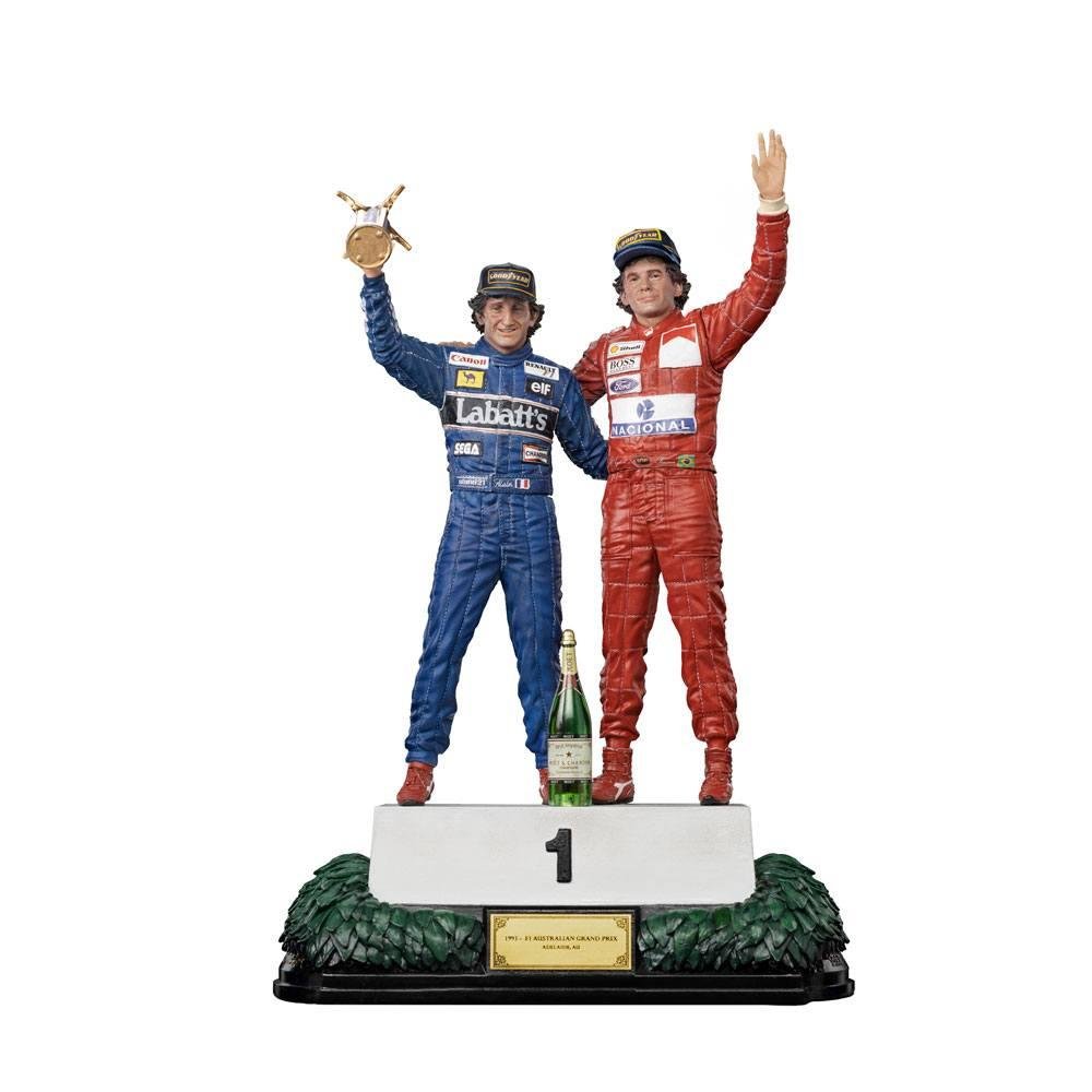 Ayrton Senna – Alain Prost & Ayrton Senna (The Last Podium 1993) Art Scale 1/10 Statue (27cm)