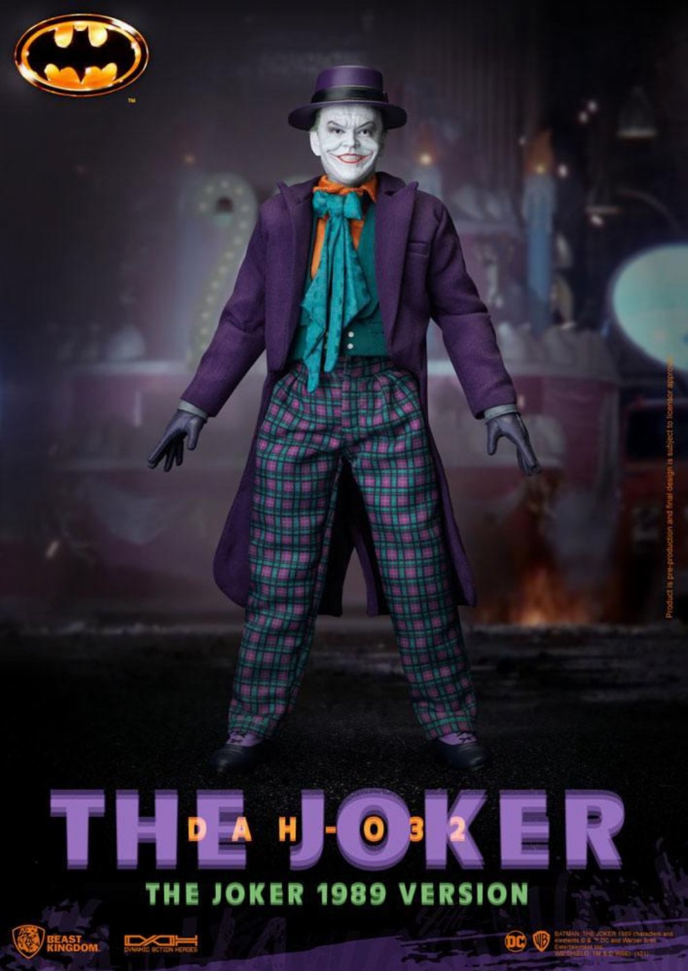 Batman 1989 – The Joker Φιγούρα Δράσης (21cm)