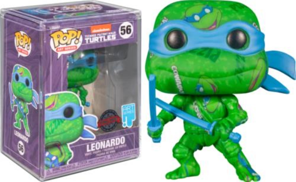 Φιγούρα Funko POP! Teenage Mutant Ninja Turtles 2 – Leonardo (Art Series) #56 (Exclusive)