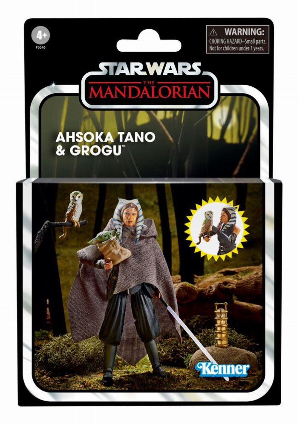 Star Wars: Vintage Collection – Ahsoka Tano & Grogu Φιγούρα Δράσης (10cm)