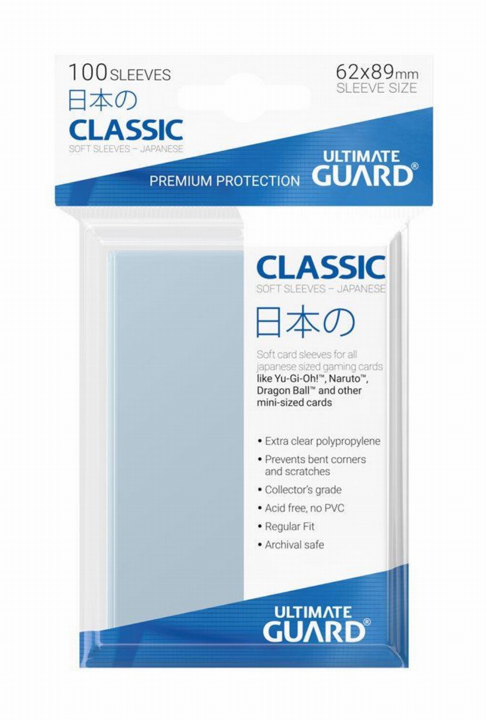 Ultimate Guard Japanese Soft Card Sleeves – 100ct